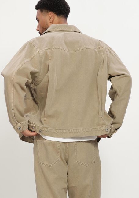 Zand OLAF HUSSEIN Spijkerjas ARCHIVAL DENIM JACKET - large