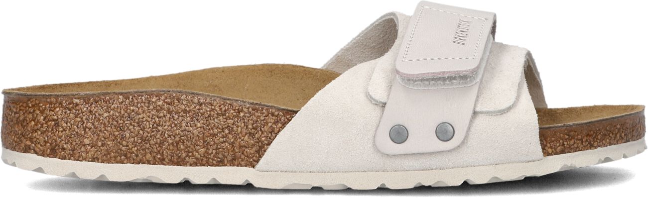 Birkenstock Slippers
Dames Oita Dames, Maat: 40, Materiaal: Suède, Kleur: Wit