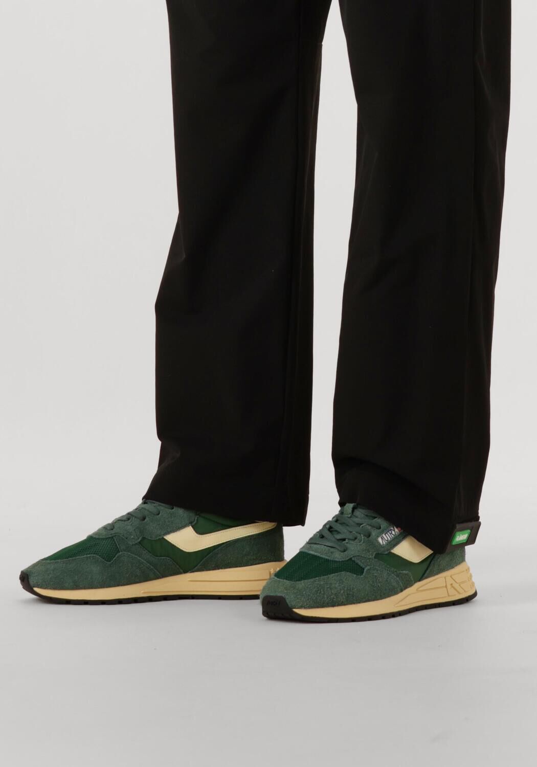 Groene AUTRY Lage sneakers REELWIND LOW MAN - large