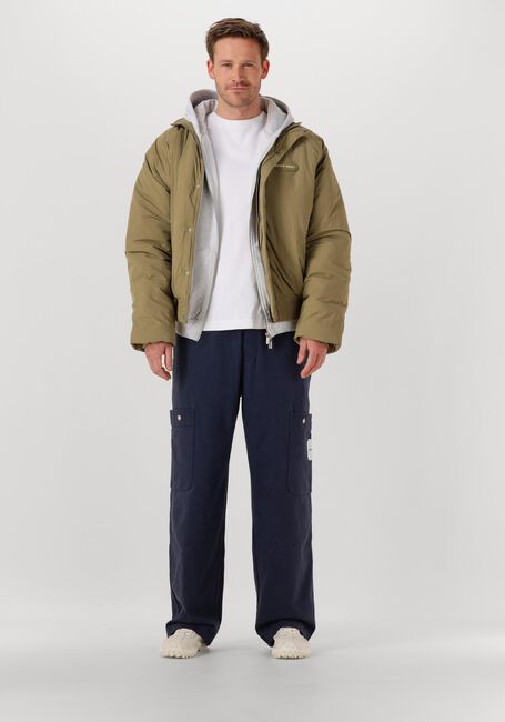 Donkerblauwe BRAM'S FRUIT Cargobroeken SIDE POCKET TROUSERS - large