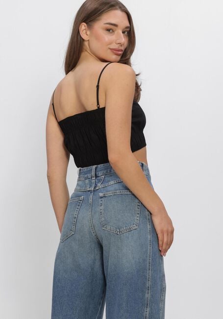 Zwarte CLOSED Tops & T-shirts GATHERED TOP - large