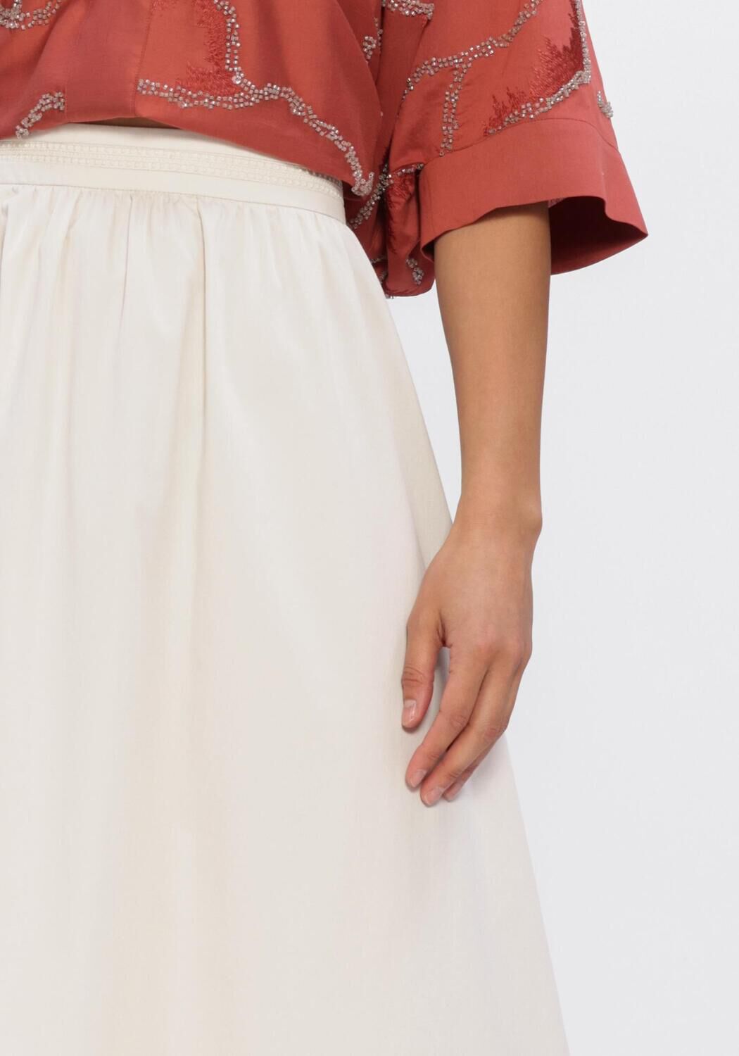 Beige MARC CAIN COLLECTION Rokken AC 71.28 W50 - large