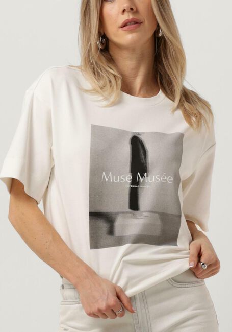 Witte COPENHAGEN MUSE T-shirt CMMUSE-TEE - large
