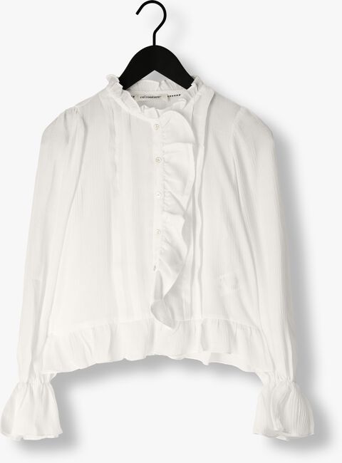 Witte CO'COUTURE Blouses MELINA FRILL SHIRT Witte CO'COUTURE Blouses MELINA FRILL SHIRT - large