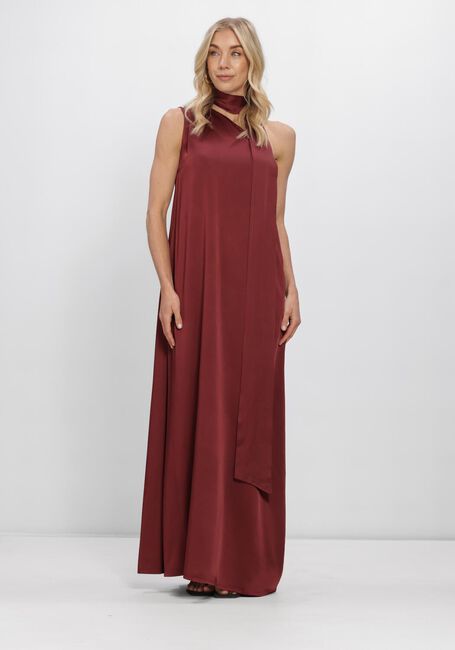 Bruine SEA ME HAPPY Jurken LAURI DRESS SATIN CREPE - large