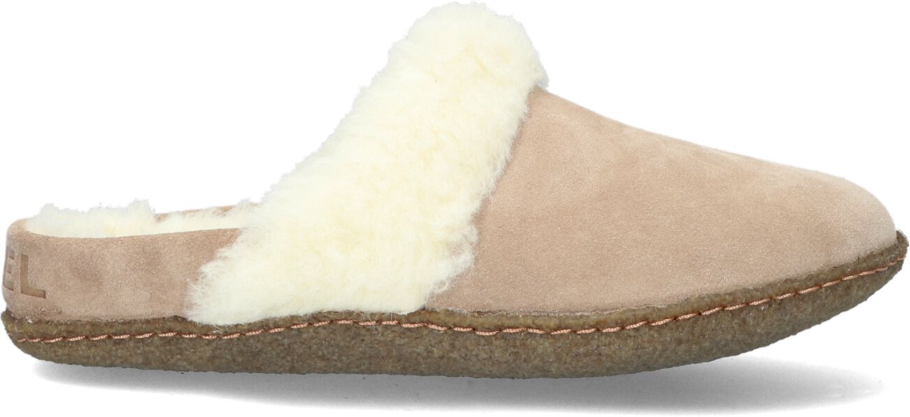 Sorel Pantoffels
Dames Nakiska Slide, Maat: 37, Materiaal: Textiel, Kleur: Taupe