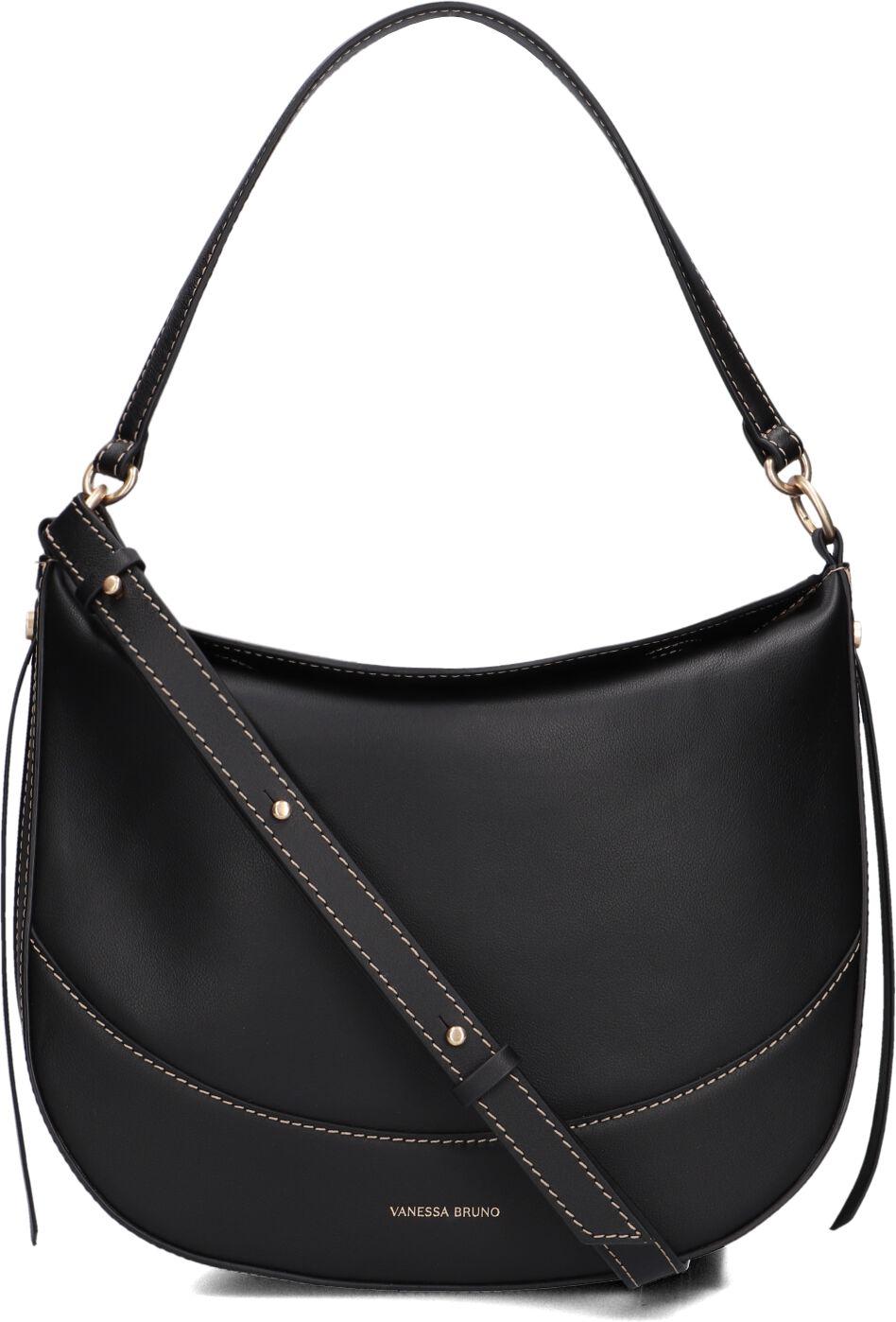Vanessa Bruno Schoudertas
Dames Daily Bag, Materiaal: Leer, Kleur: Zwart afbeelding 1