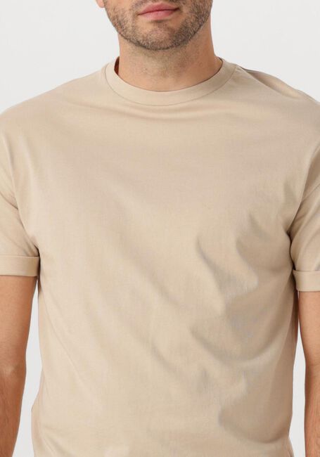 Beige DRYKORN T-shirt THILO 520198 - large