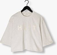Lichtgrijze HAUTE L'AMITIÉ Top HLT SS LOGO SWEAT Lichtgrijze HAUTE L'AMITIÉ Top HLT SS LOGO SWEAT - medium