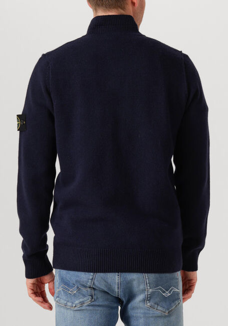 Donkerblauwe STONE ISLAND Trui LS POLO - large