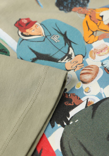 Beige FILLING PIECES T-shirt T-SHIRT SUPPER - large