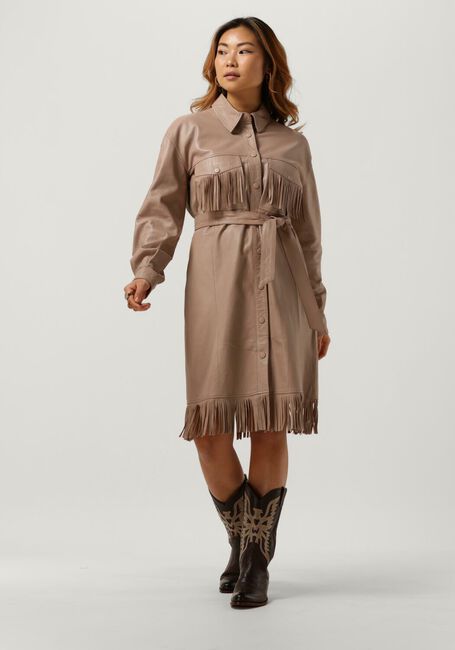 Beige IBANA Mini jurk DEXTER - large