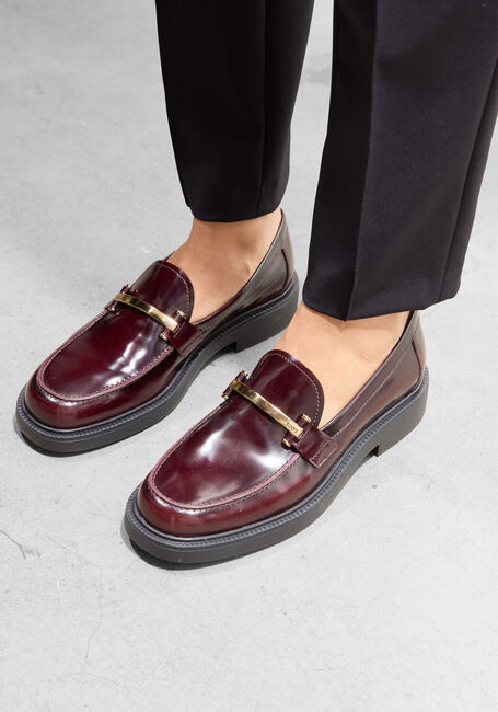 Rode TOD'S Loafers XXW20L0JO70SHA Rode TOD'S Loafers XXW20L0JO70SHA - large