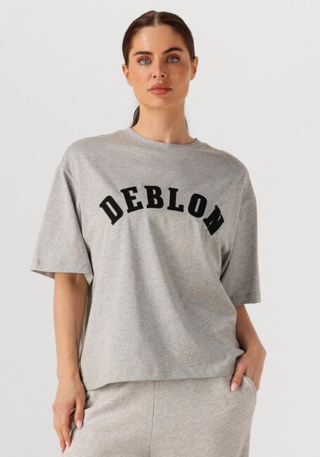 Lichtgrijze DEBLON SPORTS T-shirt LOU T-SHIRT - large