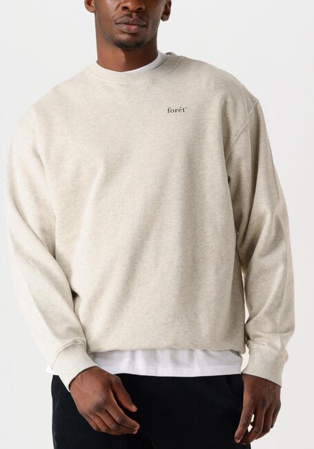 Beige FORÉT Trui OCEAN SWEATSHIRT - large
