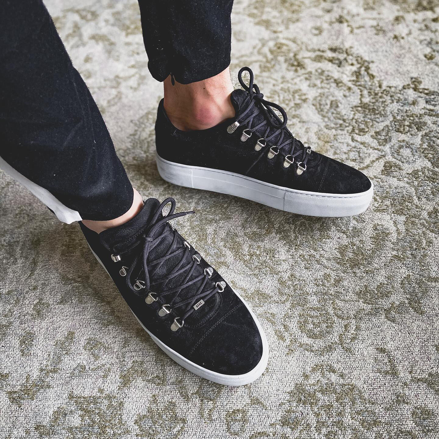 Zwarte NUBIKK Lage sneakers JAGGER CLASSIC - large