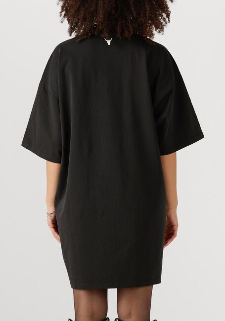 Grijze ALIX THE LABEL Mini jurk LADIES KNITTED PARIS T-SHIRT DRESS - large