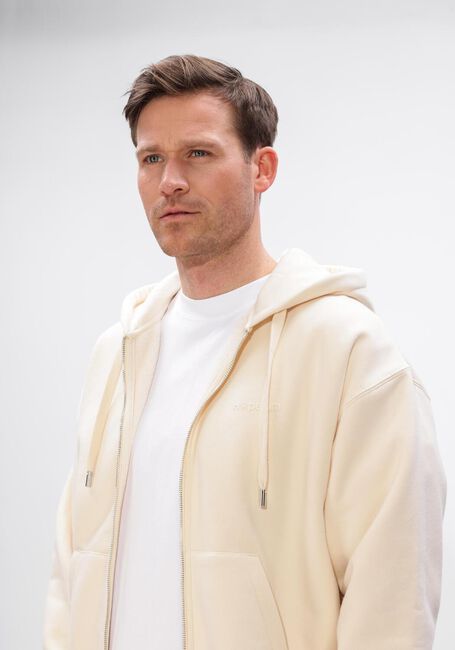 Creme HOPEIUM Sweater LOGO HOODED ZIP - large
