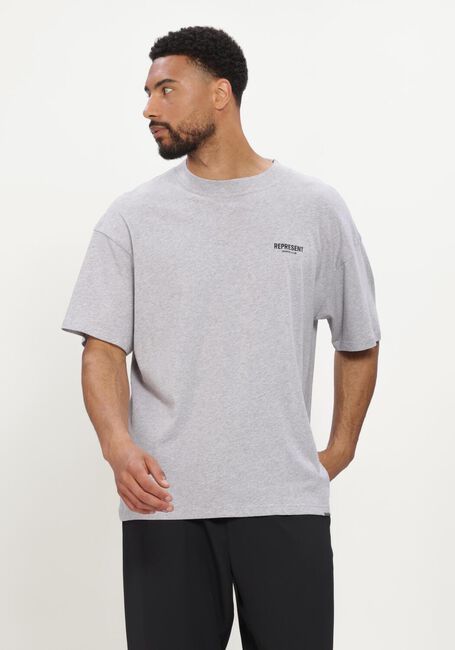 Grijze REPRESENT T-shirt REPRESENT OWNERS CLUB T-SHIRT - large