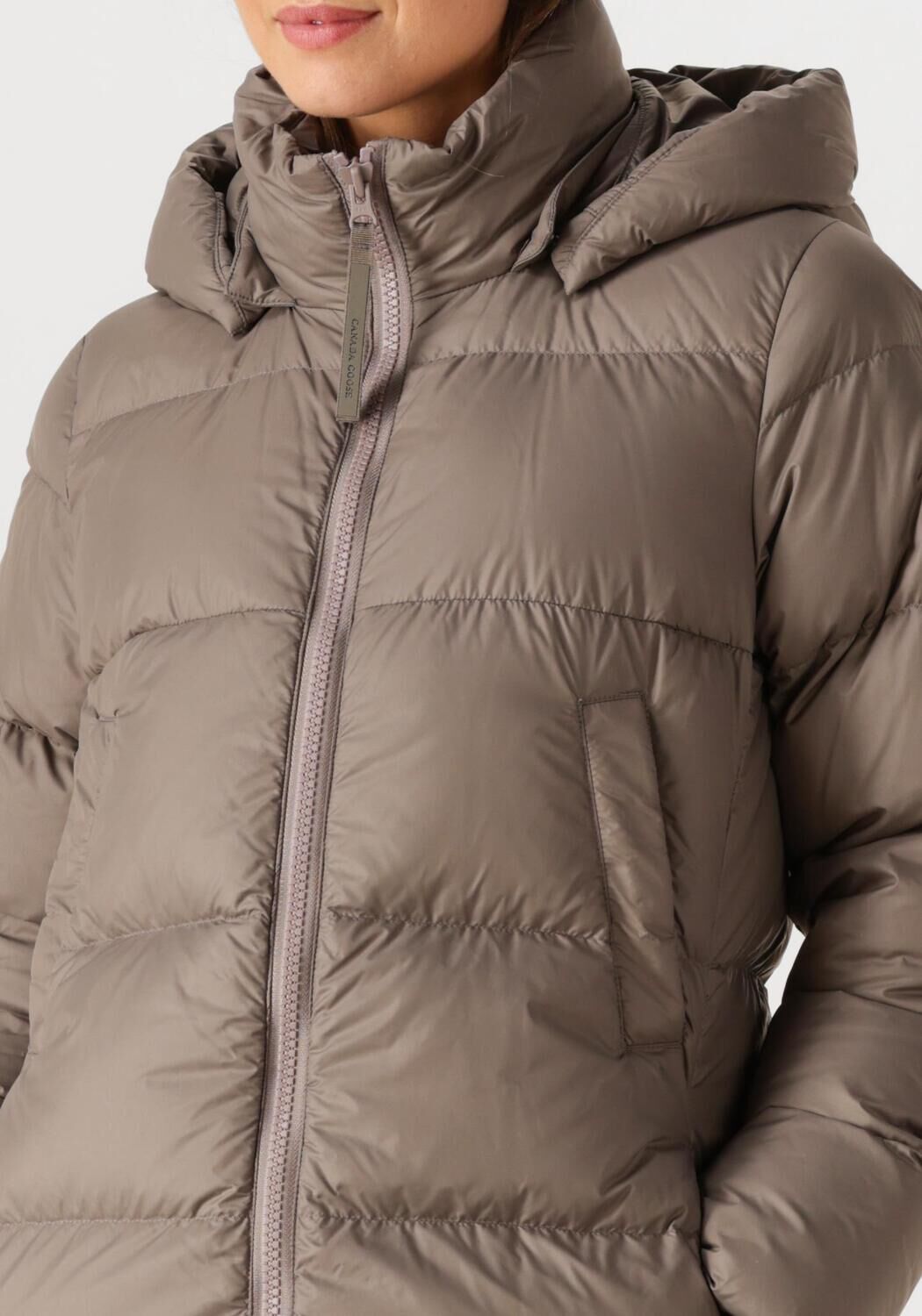 Taupe CANADA GOOSE Gewatteerde jas MYSTIQUE PUFFER TD - large