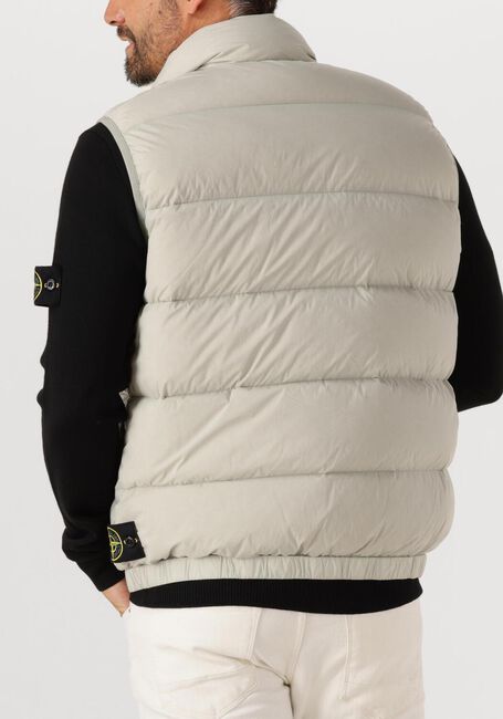 Beige STONE ISLAND Bodywarmer VEST - large