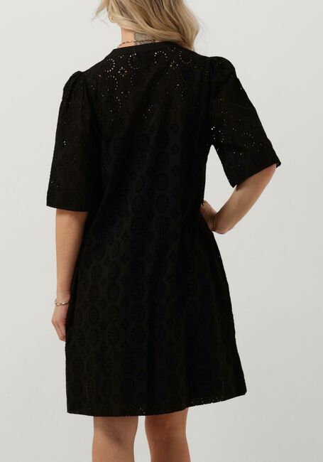 Zwarte RUBY TUESDAY Mini jurk SABELA HALF SLEEVES FULL EMBRO SHORT DRESS - large