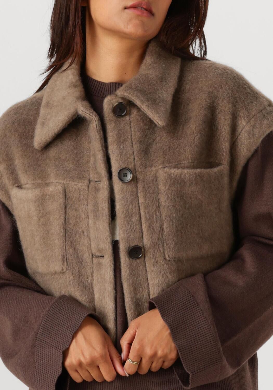 Bruine STUDIO AR Bodywarmer PLUME - large