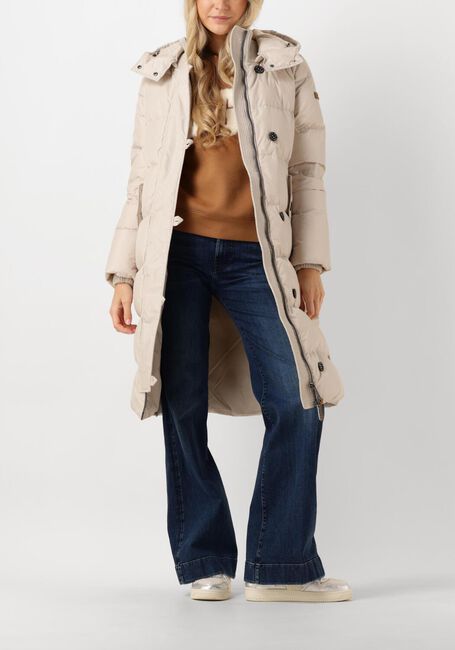 Beige MOSCOW Gewatteerde jas 02-08-FLUID - large
