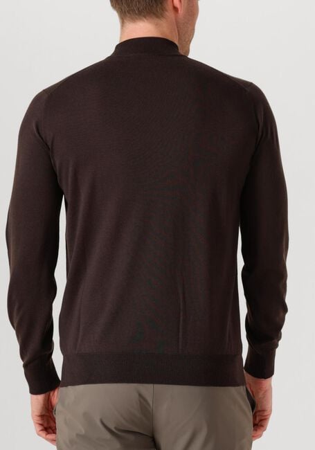 Bruine FILIPPO DE LAURENTIIS Trui LUPETTO ML R.MERINO - large