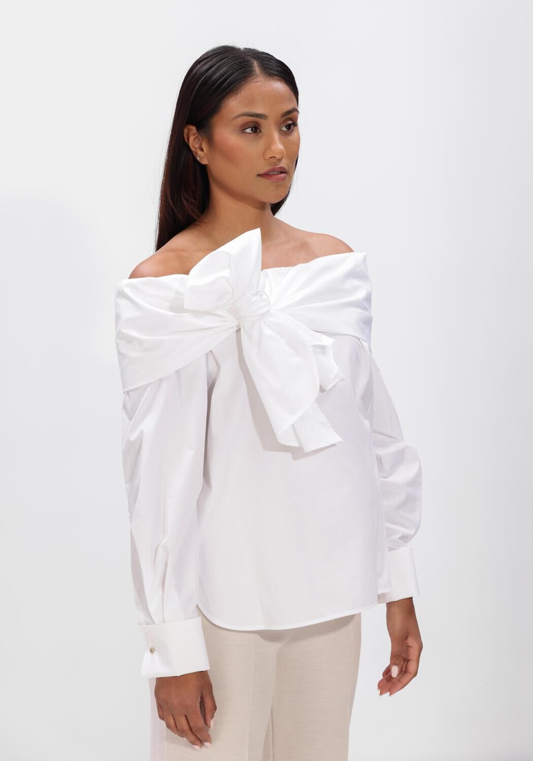 Witte MAX MARA Blouses CURVONE - large