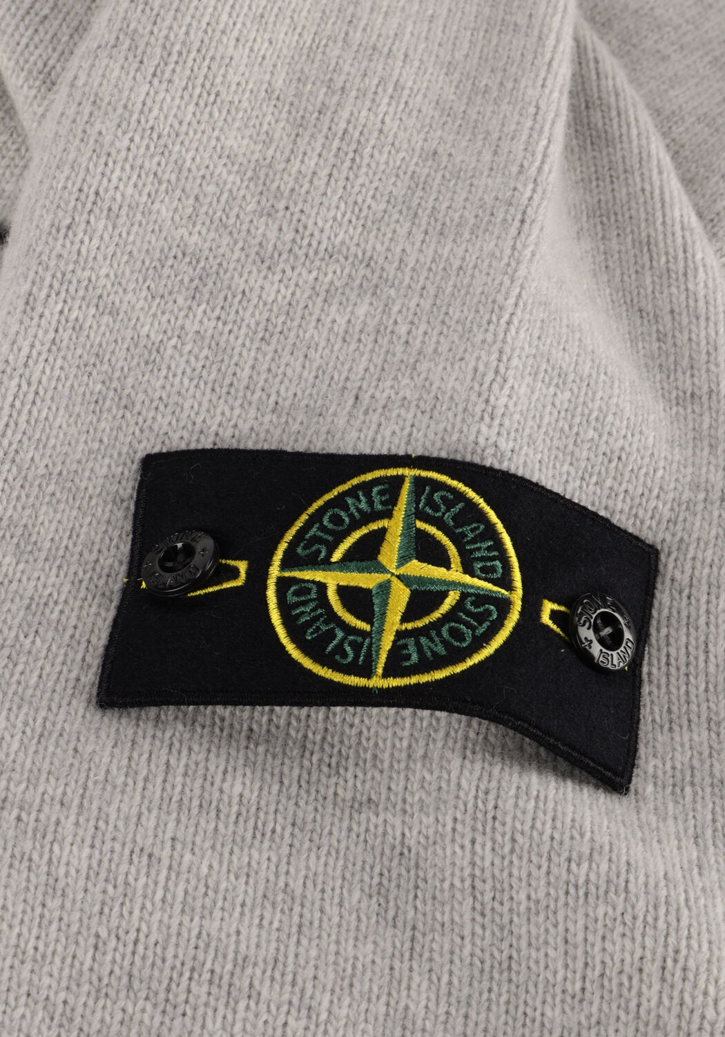 Lichtgrijze STONE ISLAND Trui LS POLO - large