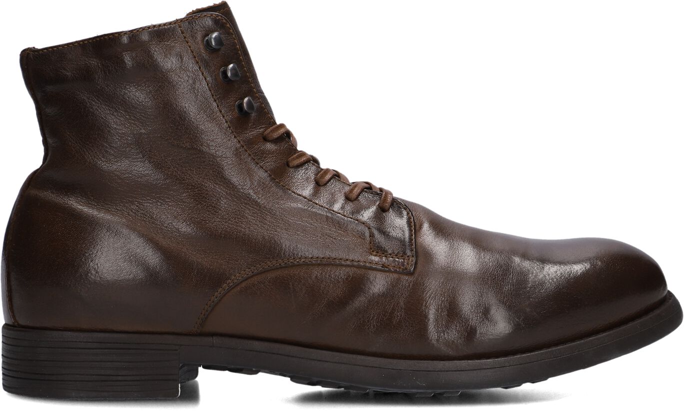 Officine Creative Veterboots Heren Chronicle 010, Maat: 44, Materiaal: Leer, Kleur: Bruin