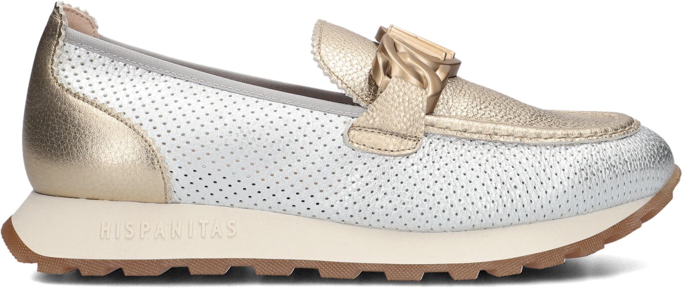 Hispanitas Instappers
Dames Hv243432, Maat: 39, Materiaal: Leer, Kleur: Zilver