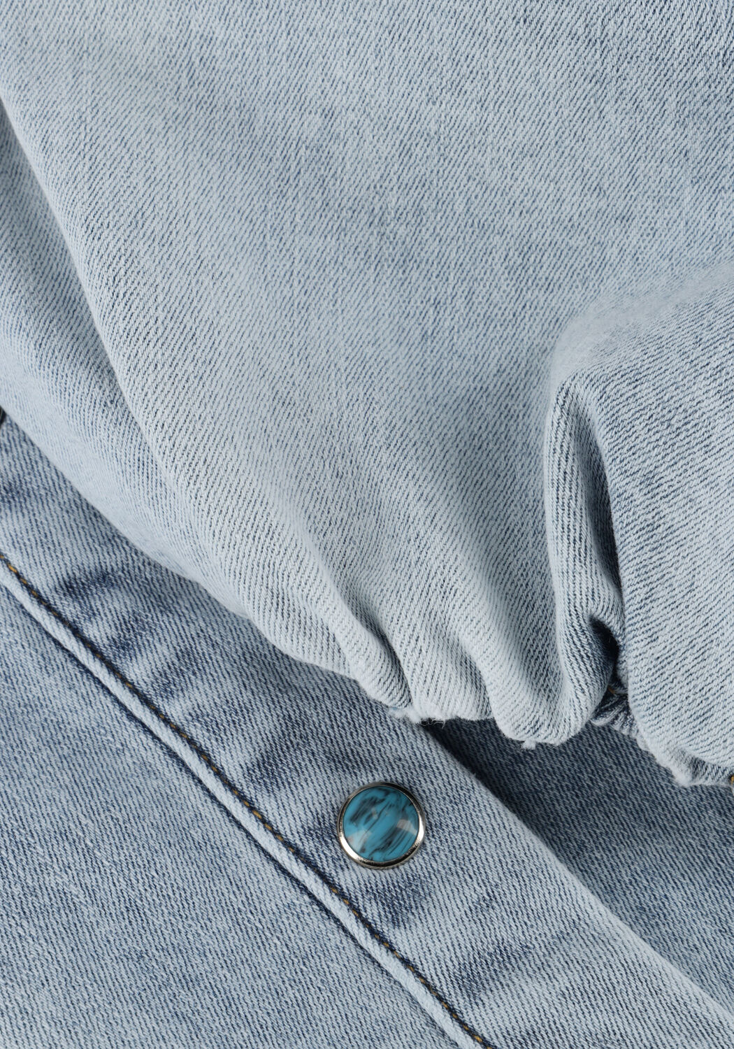 Lichtblauwe JANICE Blouses LARS - large