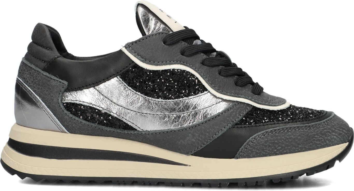 PiediNudi Lage Sneakers Dames Selva 17.01, Maat: 36, Materiaal: Leer, Kleur: Grijs