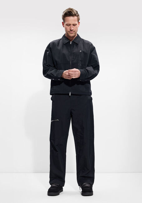 Zwarte REPRESENT Overshirt NYLON SHIRT Zwarte REPRESENT Overshirt NYLON SHIRT - large