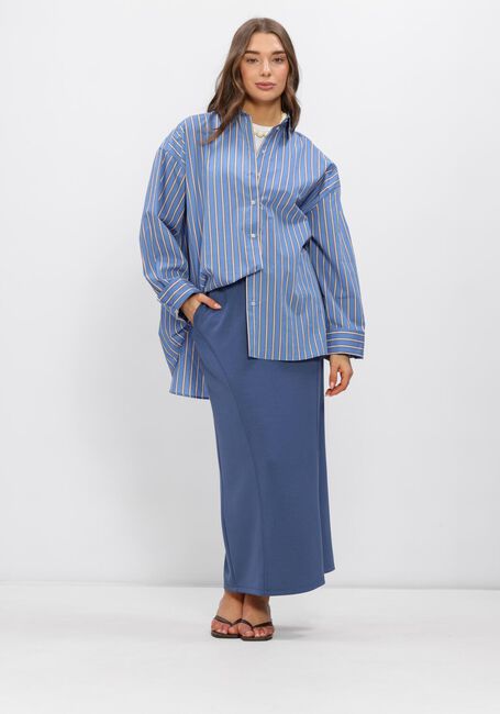 Blauwe AIMEE THE LABEL Maxirok NOELLA - large