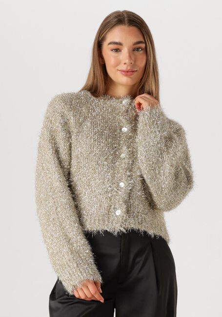 Gouden KNIT-TED Vest LYNN CARDIGAN - large