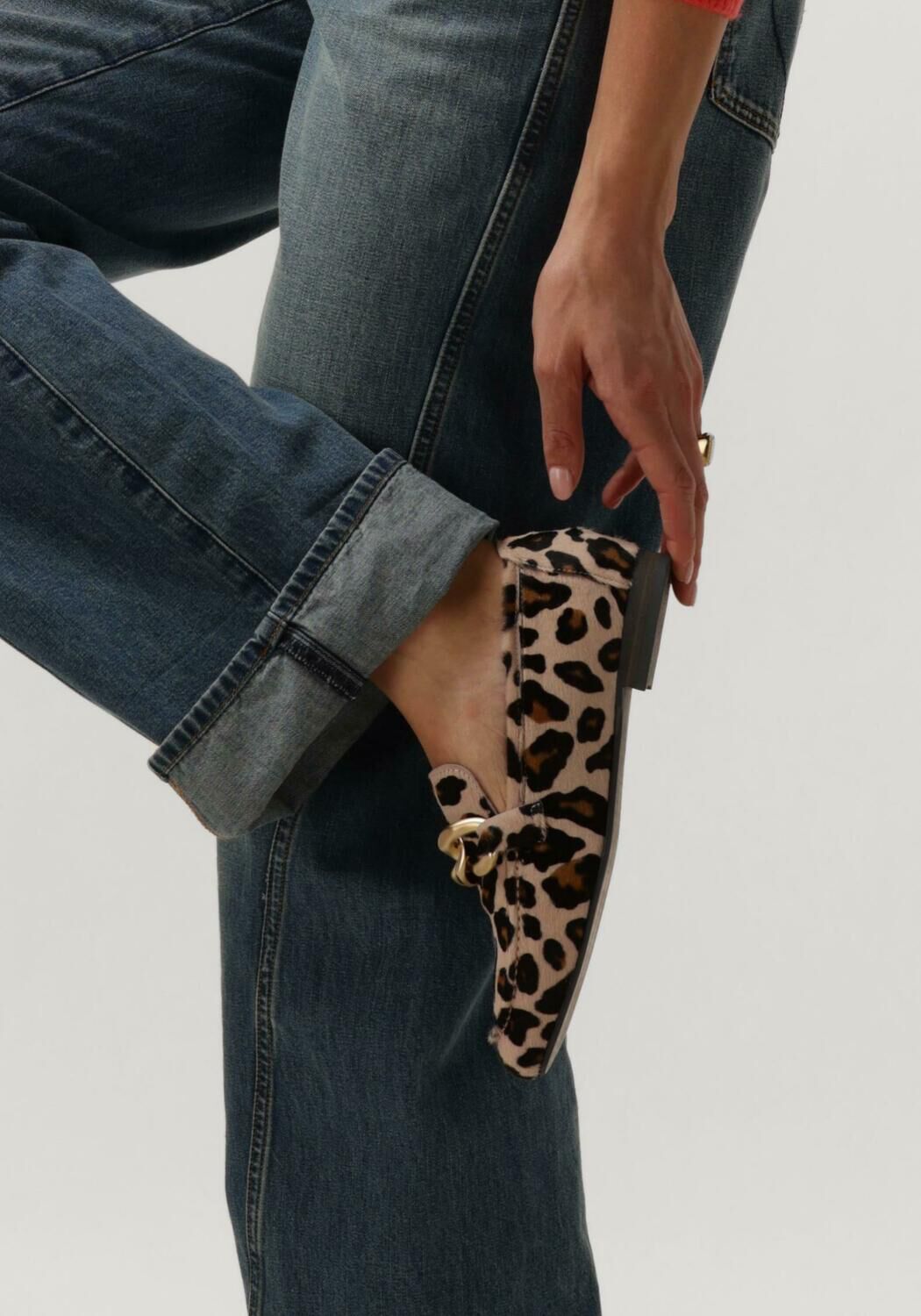 Beige NOTRE-V Loafers 6114 - large