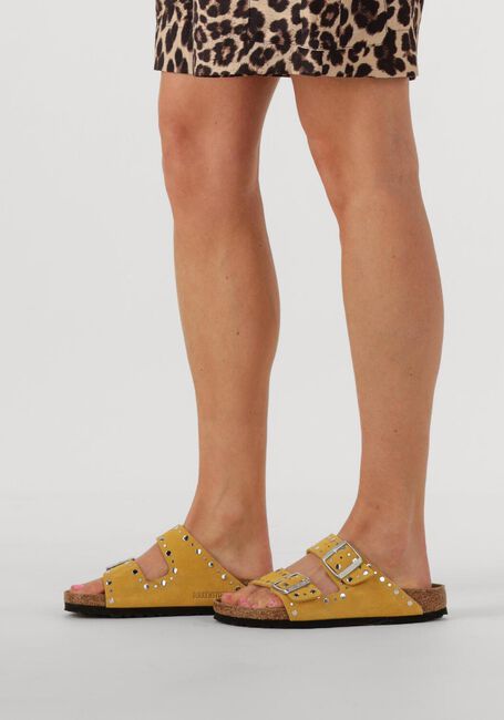 Gele BIRKENSTOCK Teenslippers ARIZONA RIVET BORDER - large