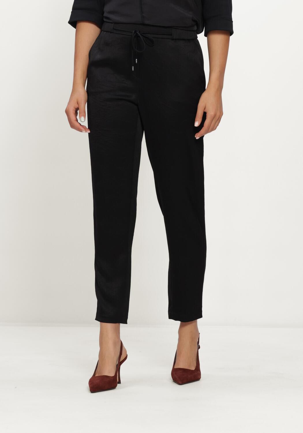Zwarte MARC CAIN COLLECTION Pantalon PANTALON RHODOS - large