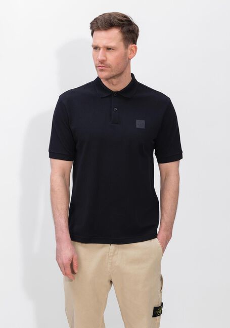 Donkerblauwe STONE ISLAND Polo SS POLO S0F39 - large