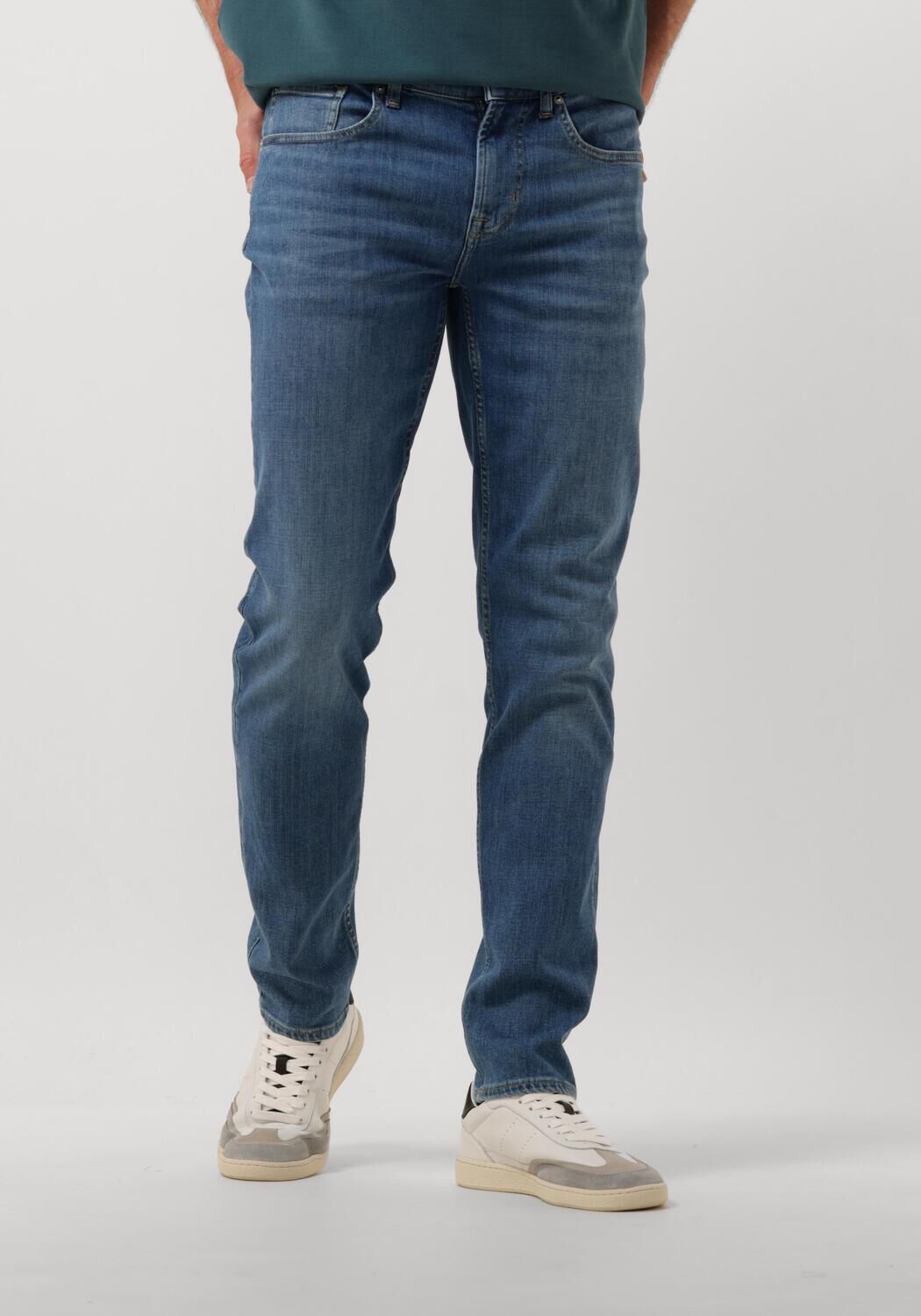 7 for all Mankind Slim Fit Jeans Heren Slimmy Tapered, Maat: 29, Kleur: Blauw