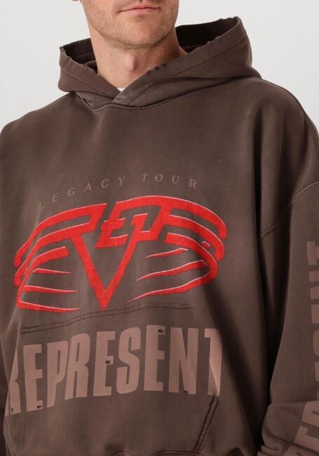 Zwarte REPRESENT Truien/vesten LIVING LEGACY TOUR HOODIE - large