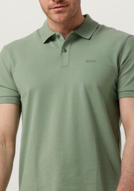Groene BOSS BLACK Polo PALLAS - large