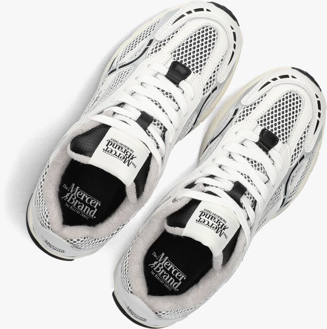 Witte MERCER AMSTERDAM Lage sneakers THE RE-RUN WHITE/SILVER Witte MERCER AMSTERDAM Lage sneakers THE RE-RUN WHITE/SILVER - large