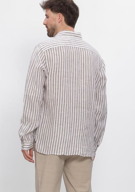 Taupe XACUS Casual overhemd 21221 422ML - large