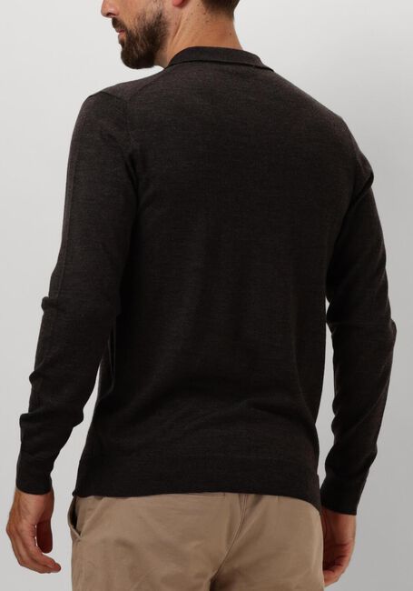 Bruine PROFUOMO Polo POLO LONG SLEEVE - large
