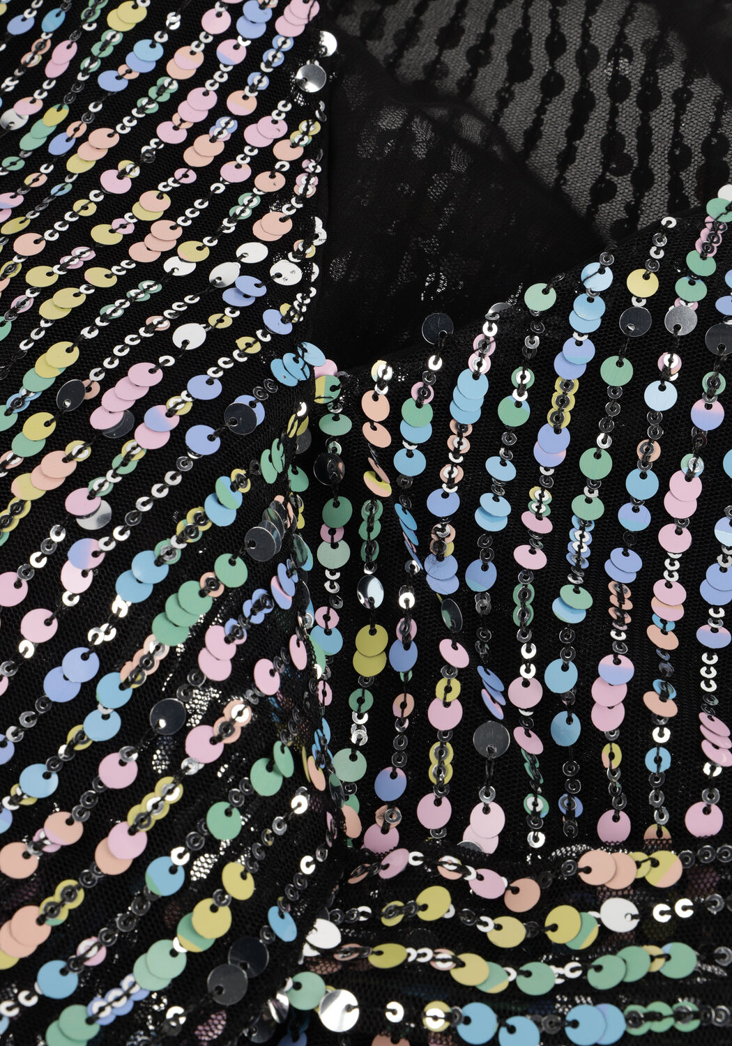 Zwarte IBANA Mini jurk DAYINA - large