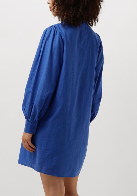 Blauwe SPOOQ THE LABEL Mini jurk VERAH DRESS - large